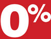 0 per cent interest free credit