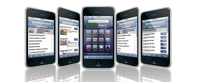 ScobiesDirect on the iPhone