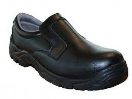 Black Slip-on Safety Shoe S2/SRC Sole  Size 12