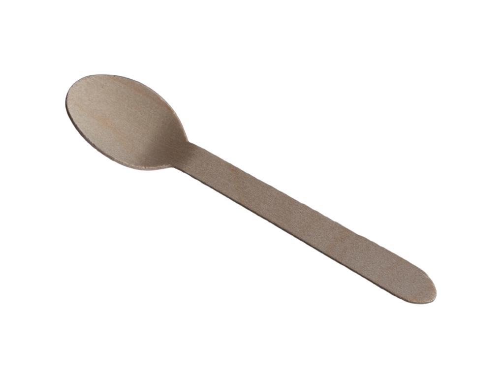 BIODEGRADABLE WOODEN SPOON 6 3/4" 1000/BOX