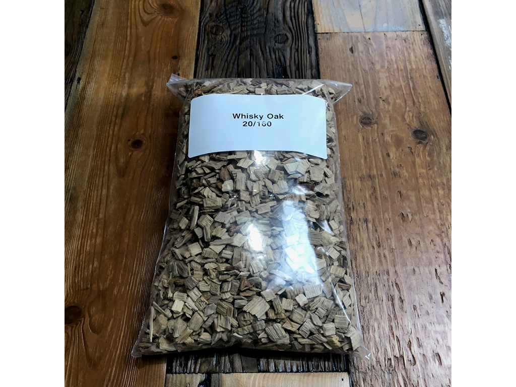 Whiskey Oak Wood Chips 20/160  15KG Sack