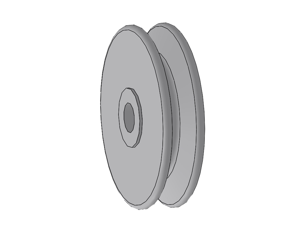 Ast Ceramic Roller Pulley Wheel W/O Bearings