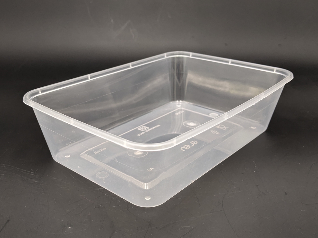 Microwaveable Container & Lid 650CC  250 Per Box