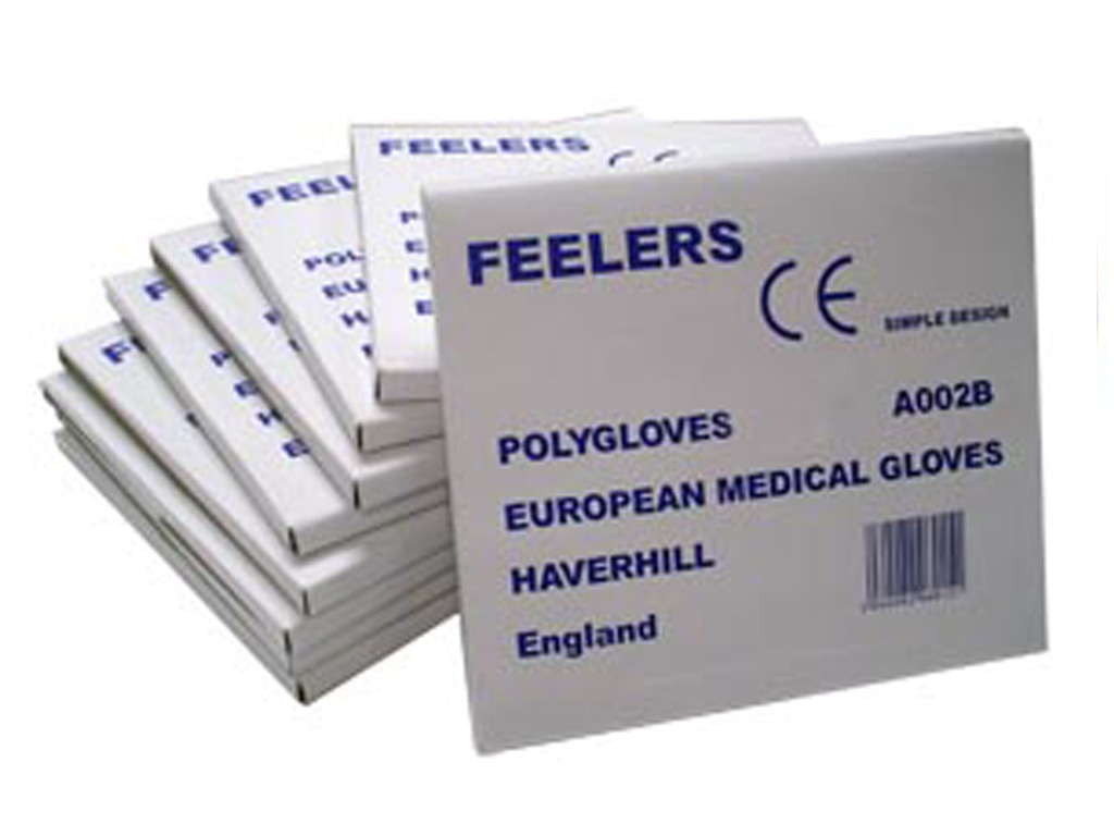 Polythene Blue Gloves X Large 100/PACK
