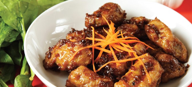 Spicy & Sticky Wings