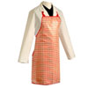 APRON RED/WHITE CHECK ACRYLATE 86CM SHORTLENGTH