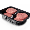 D13- 45 BLACK BURGER TRAY SHINGLED 154/PACK