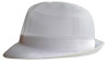 Chelford Trilby Hat White Acrylic Mesh Small