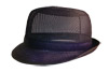 Chelford Trilby Hat White Acrylic Mesh Small Chelford Trilby Hat White Acrylic Mesh Small