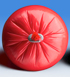 PLASTIC CASING 90MM RED 45MU SHIRRED STICKS