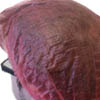 METAL DETECTABLE MOB CAP RED - 100 PER PACK