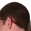 METAL DETECTABLE HAIRNET BROWN - 100 PER BOX
