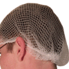 METAL DETECTABLE HAIRNET WHITE - 100 PER BOX