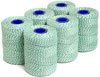GREEN/WHITE RAYON TWINE 6 x STD ROLLS/PACK