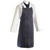 APRON NAVY/WHITE STRIPE 70X100 COTTON