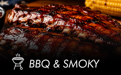 Glazes: BBQ & Smoky