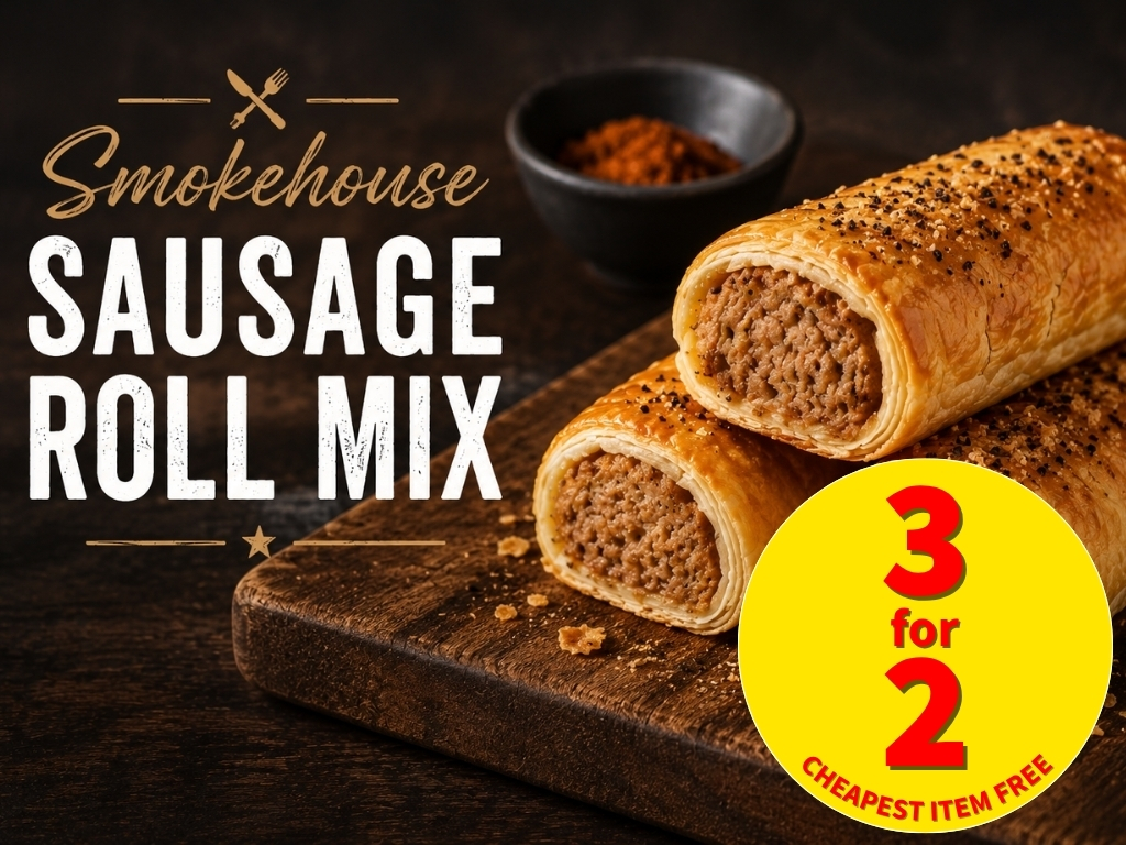 GF SMOKEHOUSE SAUSAGE ROLL MIX 1KG PACK