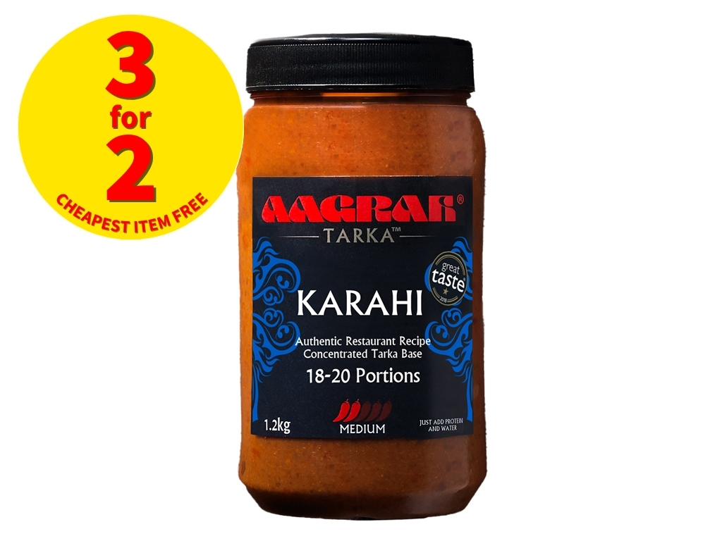 KARAHI CURRY SAUCE 2 X 1.2KG PER CASE