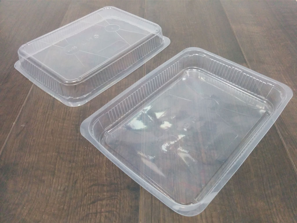 Tray Clear Pp 260 X 190 X 35 400/CASE