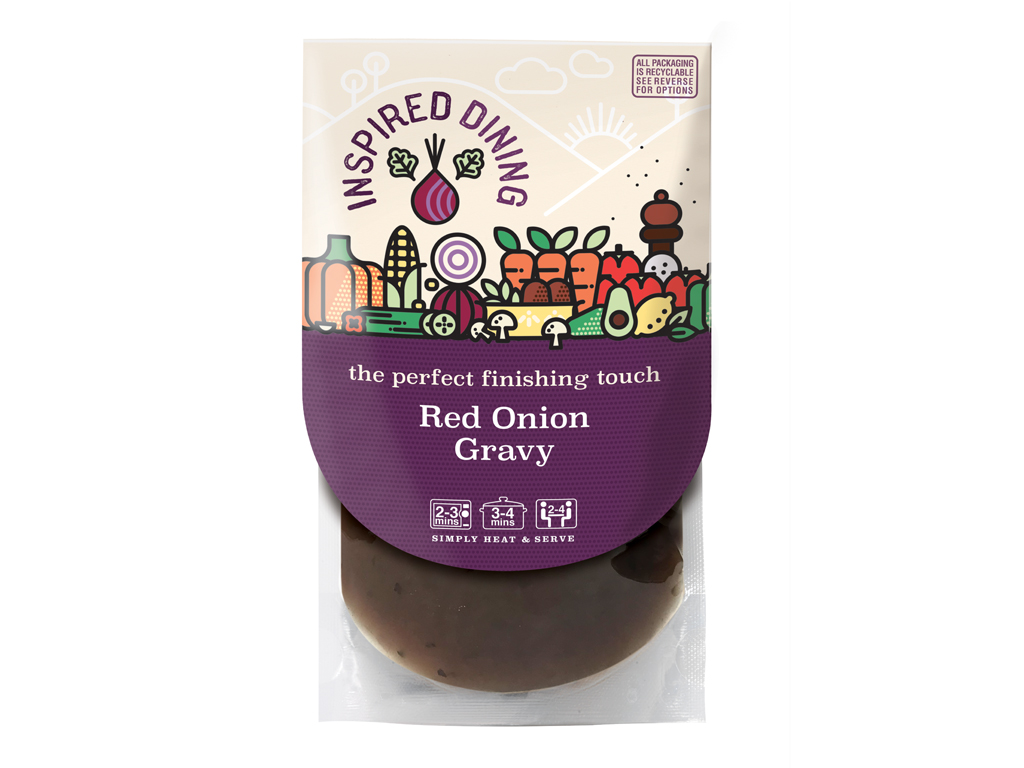 INSPIRED DINING RED ONION GRAVY 8 X 200G