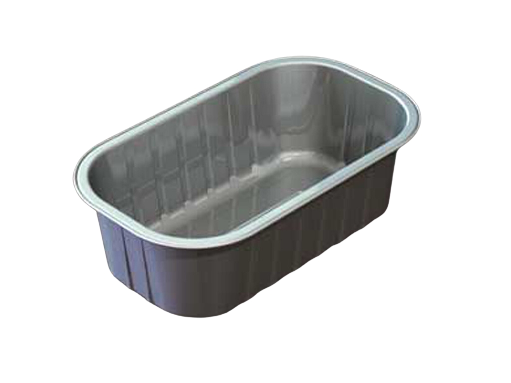 Aluminium Smoothwall Tray 220 X 130 X 70MM 1317CC