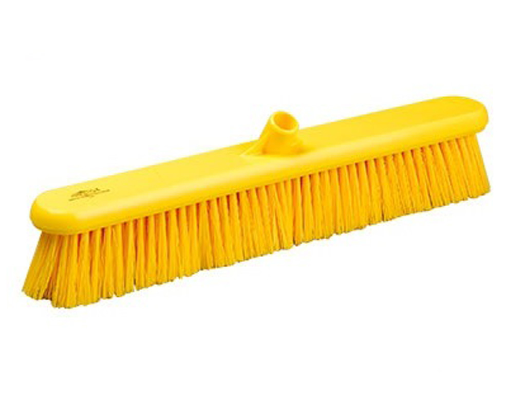 SWEEPING BRUSH YELLOW 610MM WIDE MEDIUM