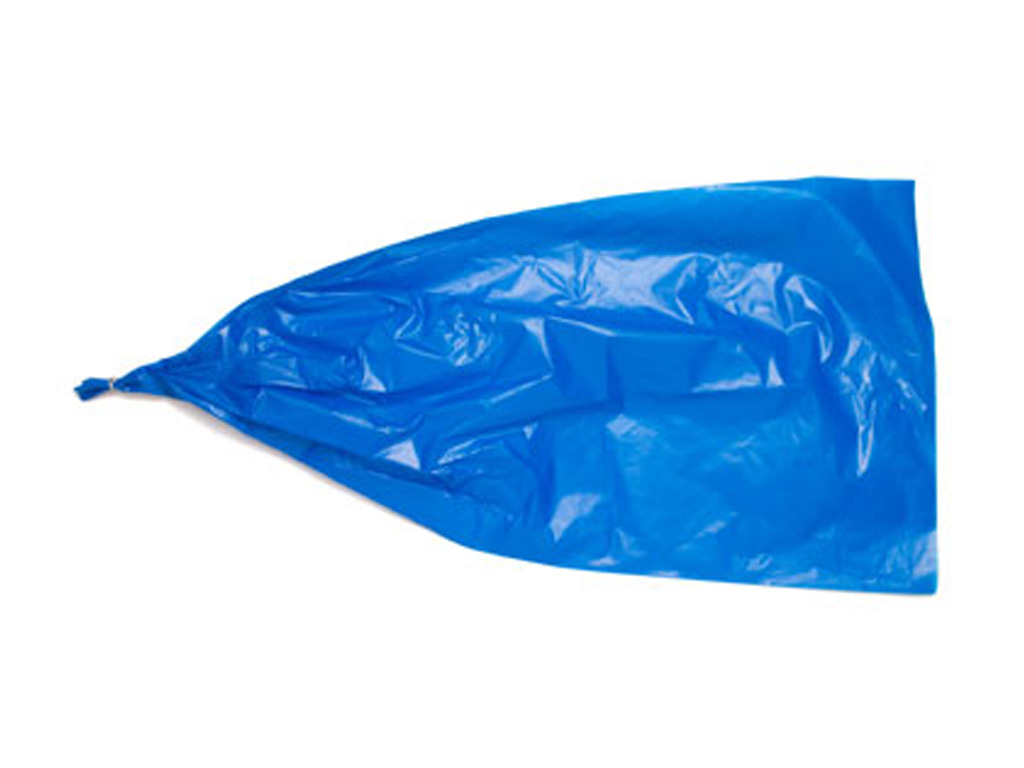 225 X 60  Cook-in Bag Blue - Clip 25 Per Bund