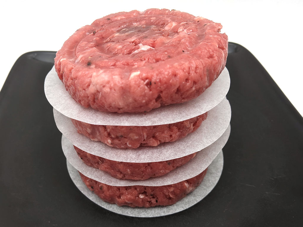 4"GREASEPROOF Burger Discs 5000 Per Pack