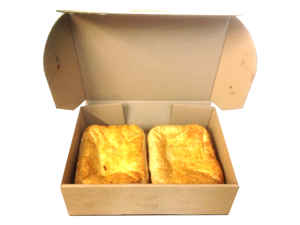 Steak Pie Box Large 355X255X103MM  50/PACK