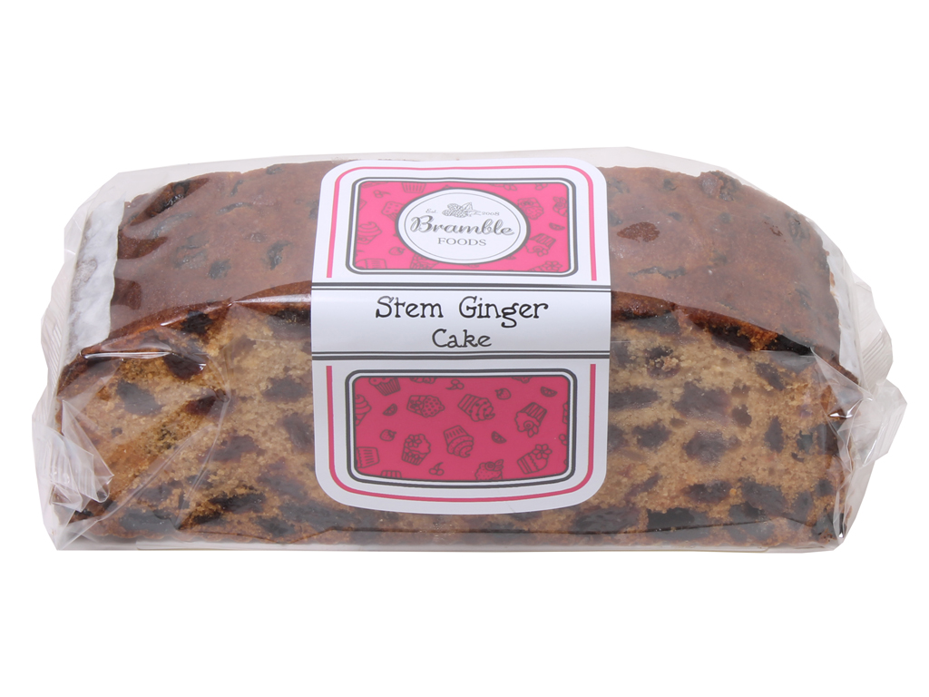 Rich Fruit & Stem Ginger Slab Cake 6 Per Case