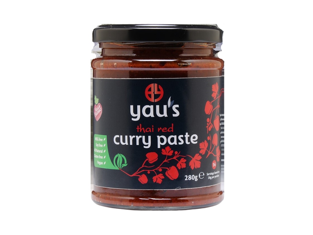 YAUS THAI RED CURRY PASTE SIZE 280G 6/CASE