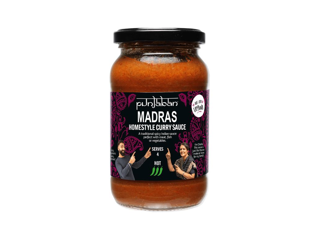 PUNJABAN MADRAS CURRY SAUCE 350G 6/CASE