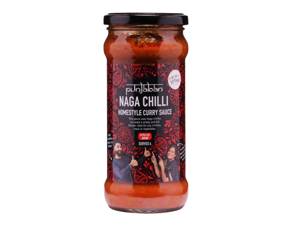 Punjaban Naga Chilli Curry Sauce 350G 6/CASE