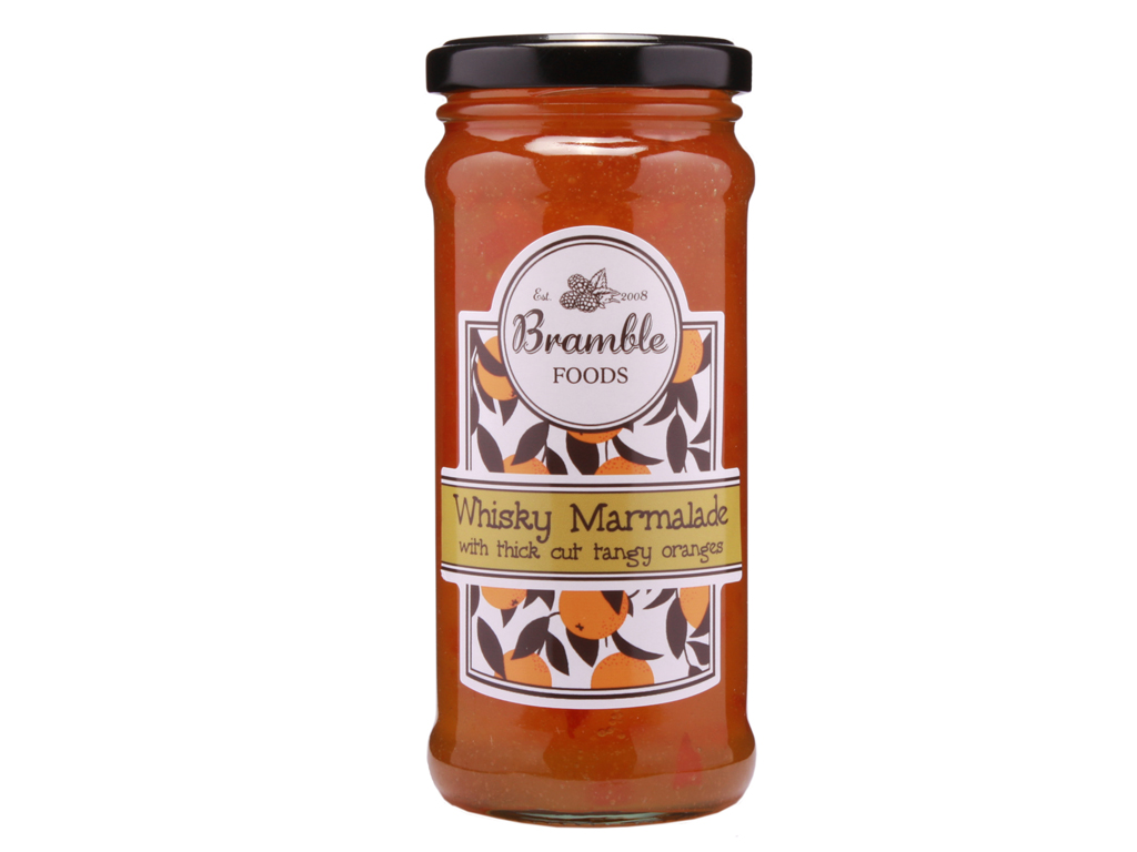 ORANGE & WHISKY THICK CUT MARMALADE 340G 6 PER CASE