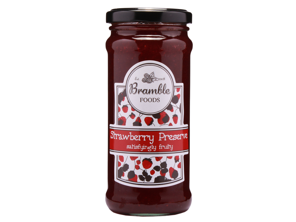 STRAWBERRY PRESERVE 340G 6 PER CASE