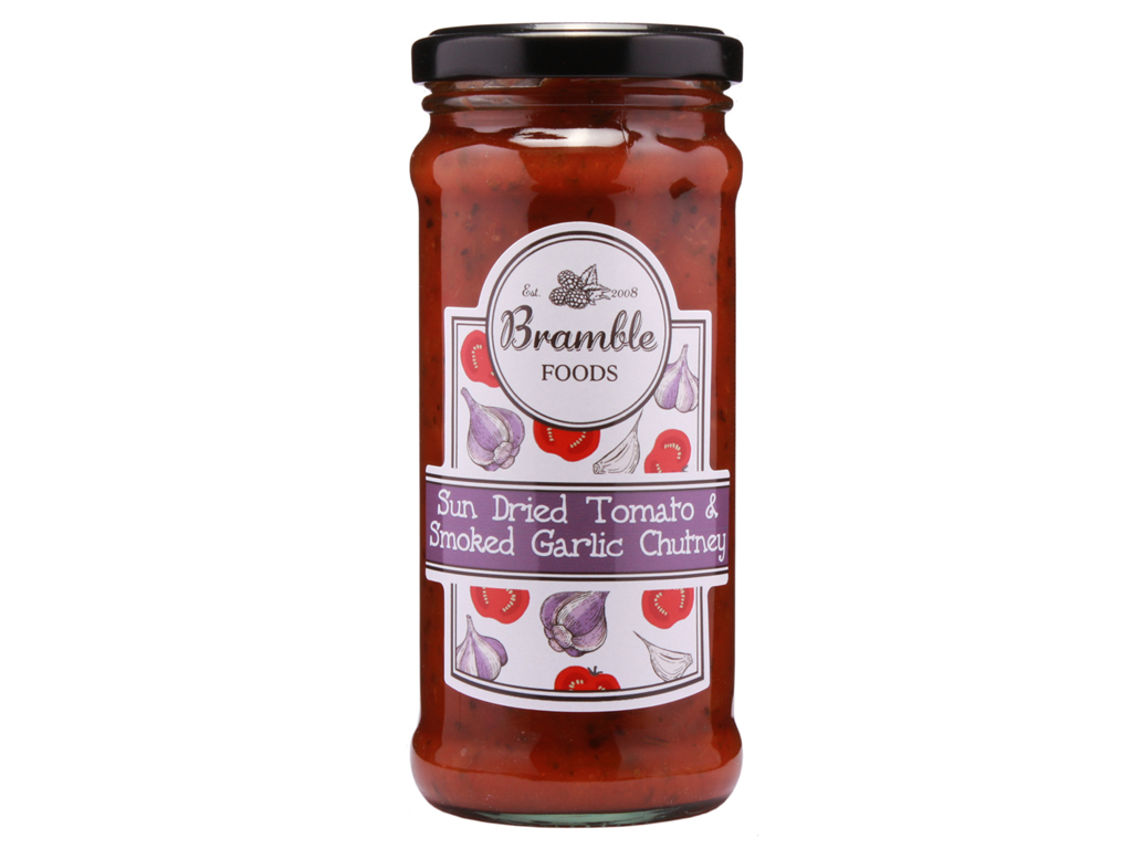 Sun Dried Tomato & Garlic Chutney 280G 6 Per Case