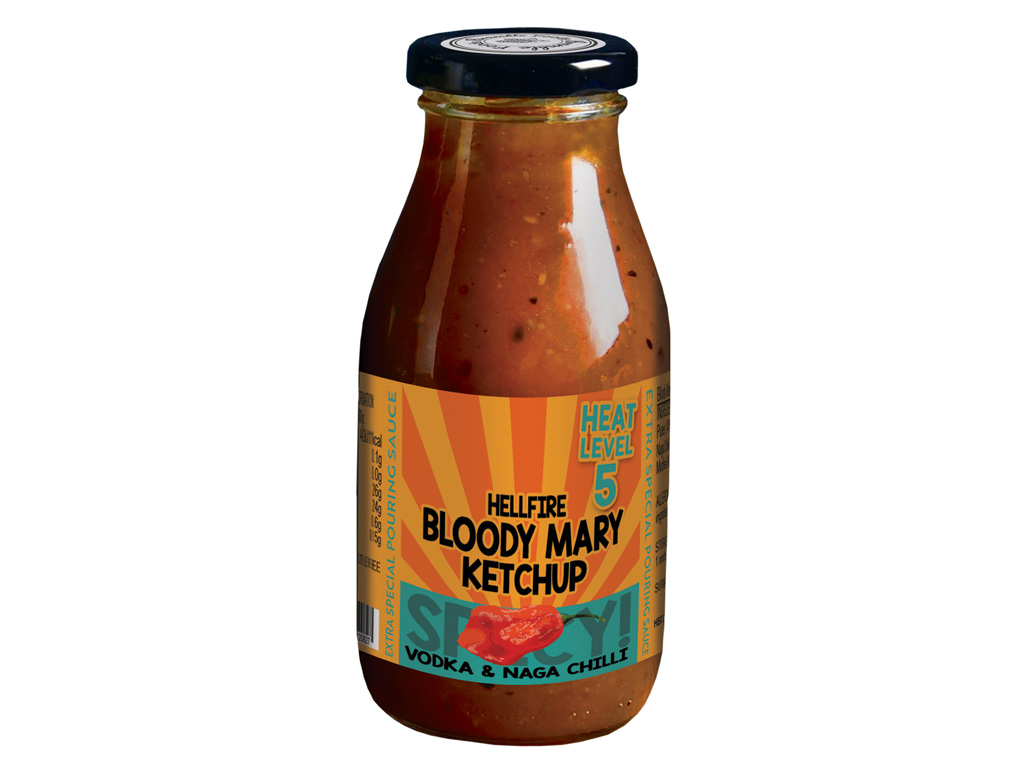 Hellfire Bloody Mary Ketchup 270G / 6 Per Case