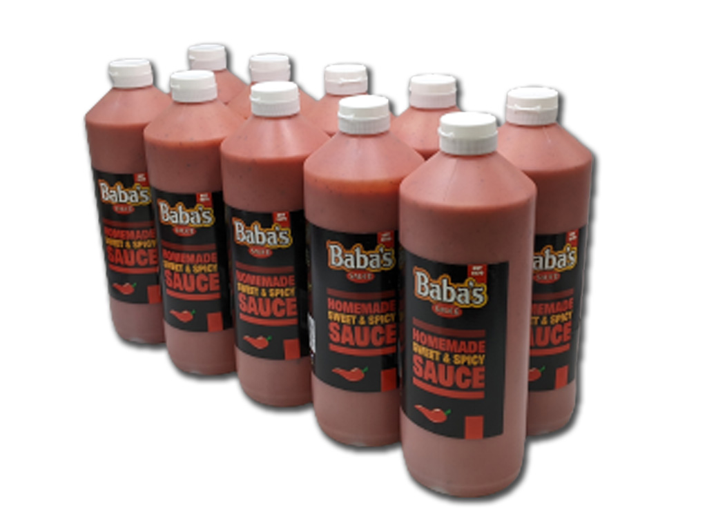 BABAS SWEET CHILLI SAUCE 1 LTR / 10 PER BOX