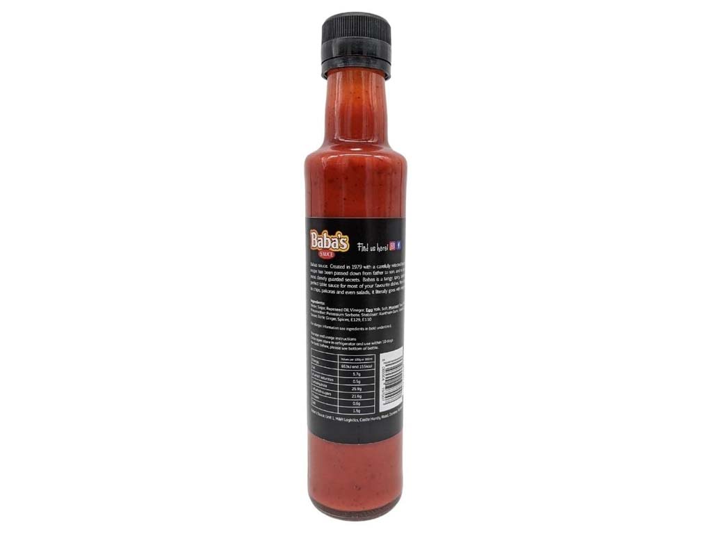 Babas Sweet Chilli Sauce 250ML 12 Per Box