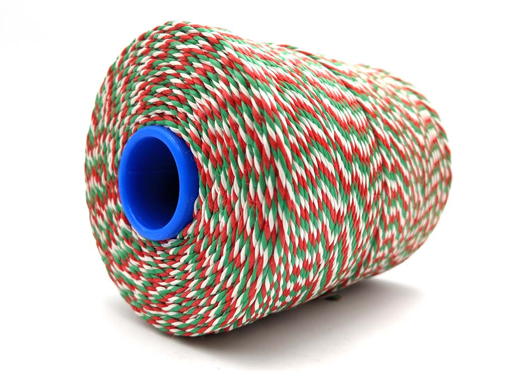 Butchers Red White Green Rayon Twine String No 5