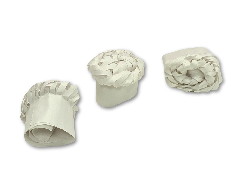 WHITE PAPER CHOP FRILLS LARGE 25MM DIA 250/PACK