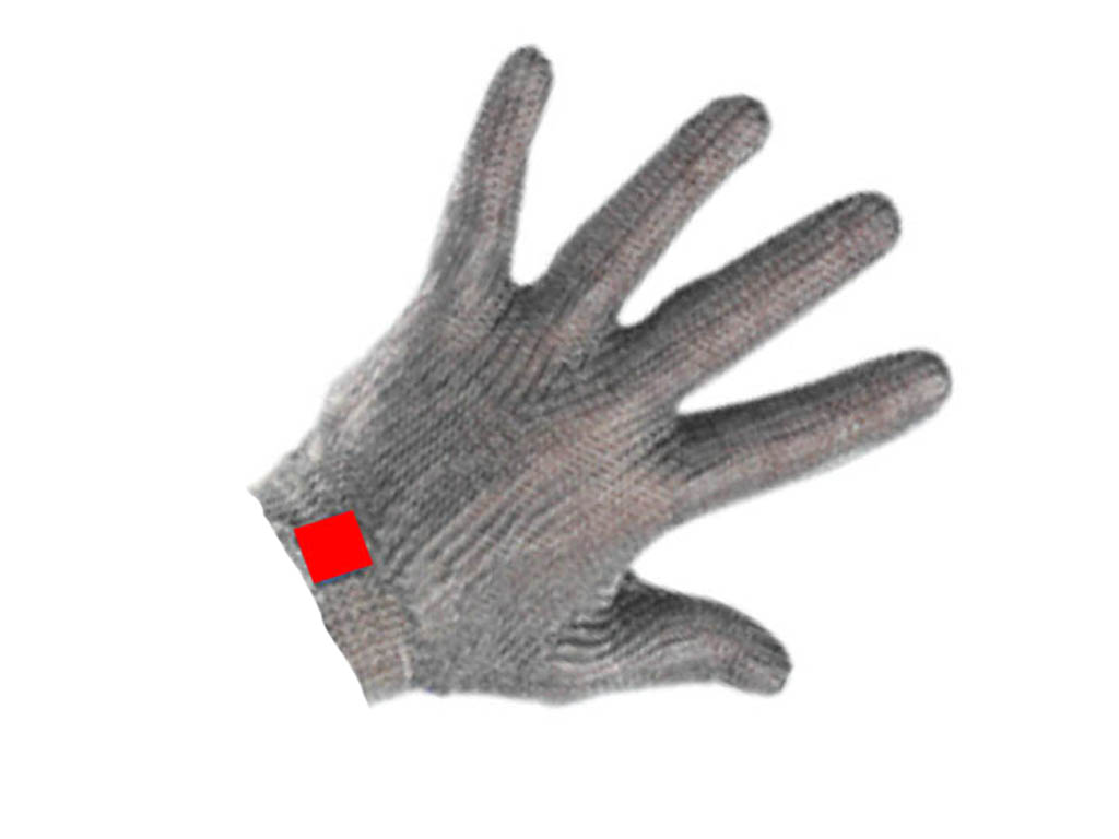 Chain Mail Glove 5 Fingers - Medium
