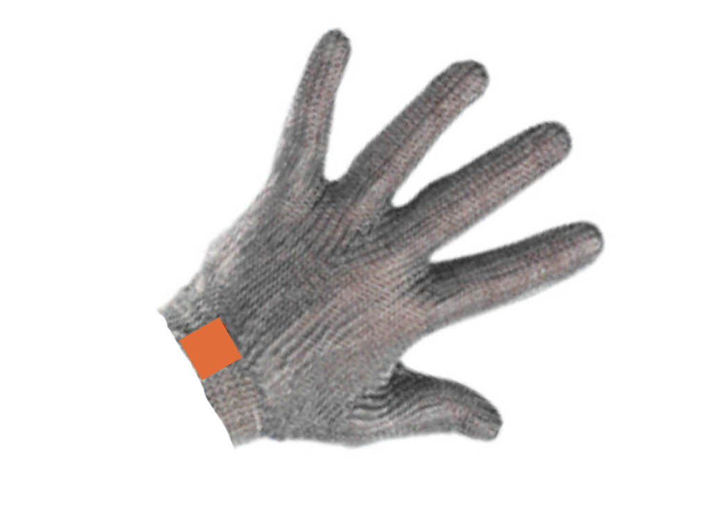 Chain Mail Glove 5 Fingers -x Large