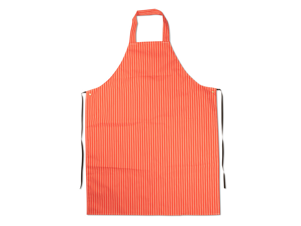 APRON RED TWIN STRIPE 90X100  NYLON