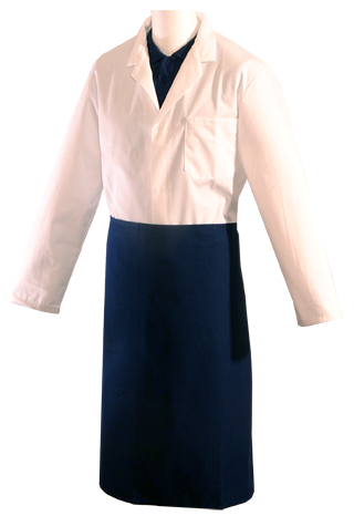 WAIST APRON NAVY 90CM X 50CM POLYCOTTON