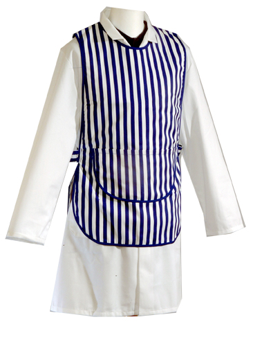 TABARD BLUE BOLD STRIPE POLYESTER/COTTON STANDARD