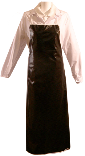 Apron Black Acrylate 120CM Long Length