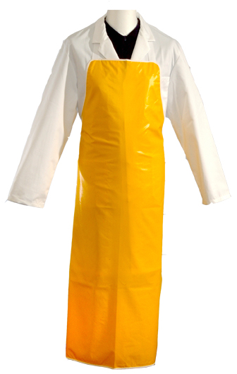 Apron Yellow Acrylate 120CM Long Length