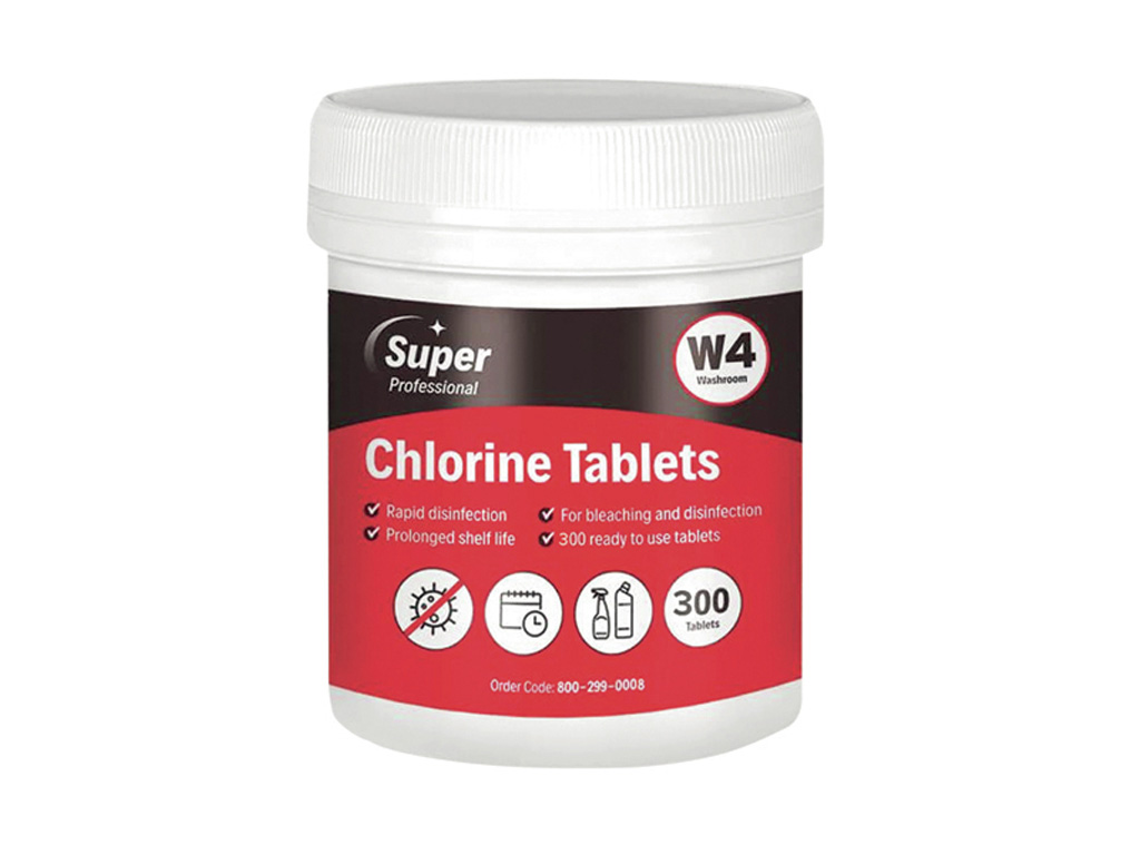 Washroom Bleach Tablets 300/TUB