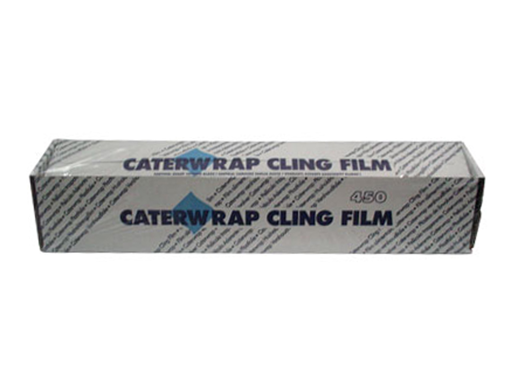PVC CLINGFILM CUTTERBOX 450MM WIDE x 300M LONG